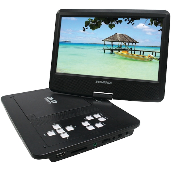 Sylvania Swivel-Screen Portable 10" DVD Player SDVD1030